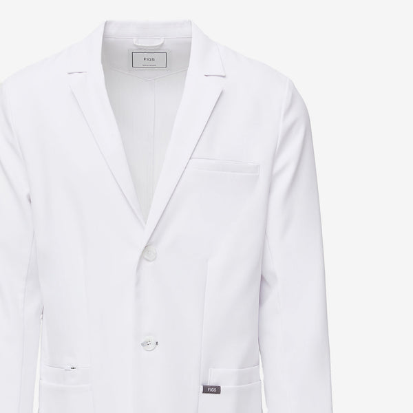Embroidery: White