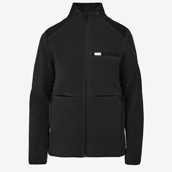 embroidery: black
